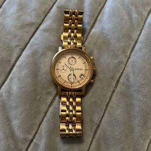 Fossil stainless steel watch